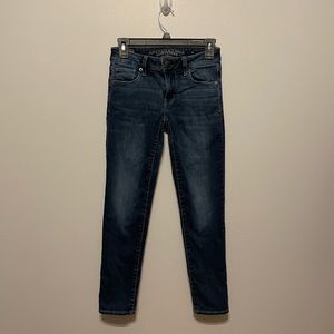 American Eagle Outfitters Women’s Skinny Jeans - Medium Wash, Size 0